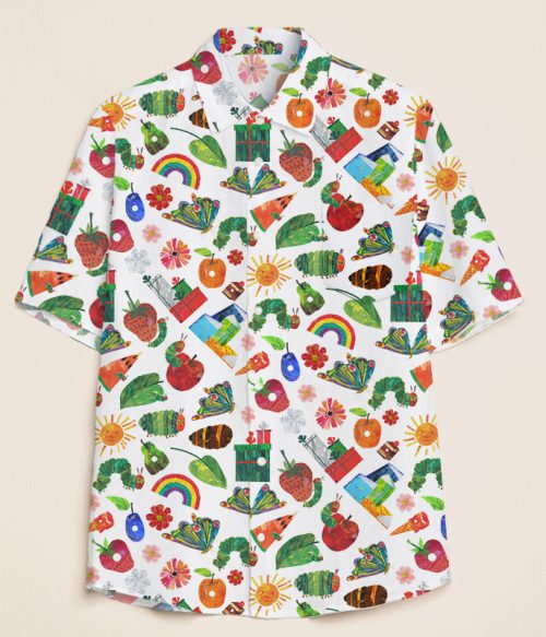 I Still Read Children's Books The Hungry Caterpillar Teacher Short Sleeve Shirt