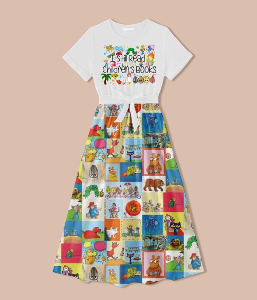 I Still Read Children's Books Teacher One Piece Dress