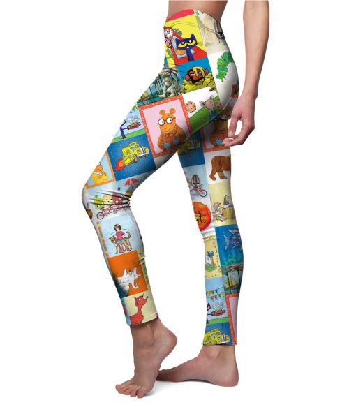I Still Read Children's Books Teacher Yoga Leggings