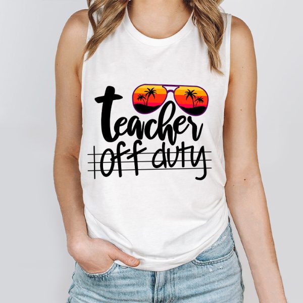 Teacher Off Duty Teacher Tank Top
