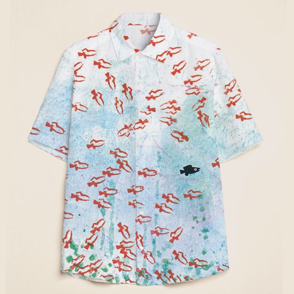 Swimmy The Little Black Fish Teacher Short Sleeve Shirt