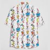 Children's Book Cartoon Characters Teacher Short Sleeve Shirt