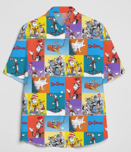 Children's Book Cartoon Characters Teacher Short Sleeve Shirt