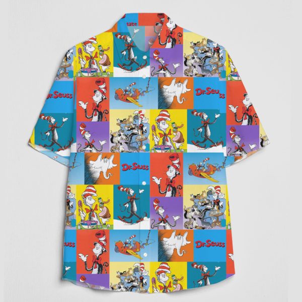 Children's Book Cartoon Characters Teacher Short Sleeve Shirt