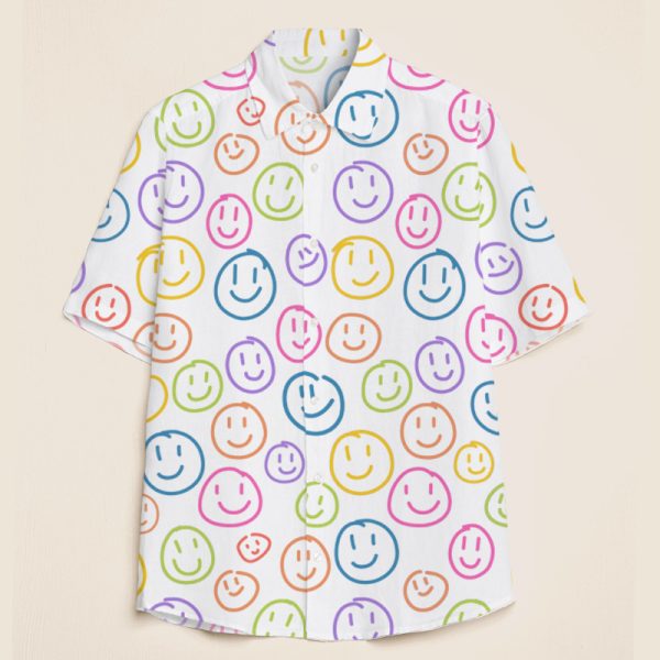 Smiley Face Teacher Short Sleeve Shirt