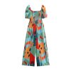 Colorful Printed Jumpsuit