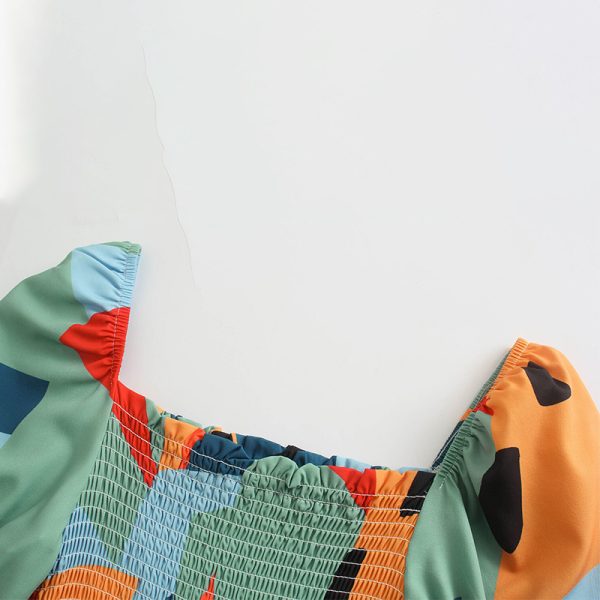 Colorful Printed Jumpsuit