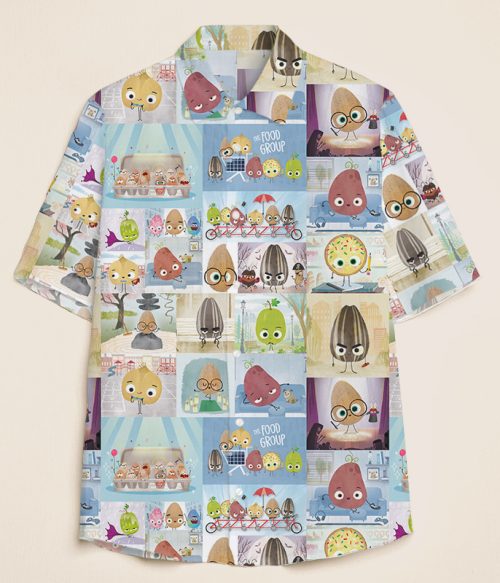 Potatoes Seeds Eggs Teacher Short Sleeve Shirt