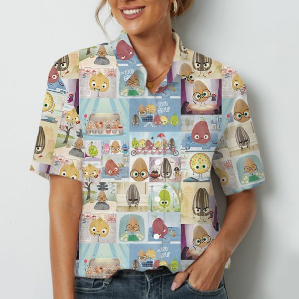 Potatoes Seeds Eggs Teacher Short Sleeve Shirt