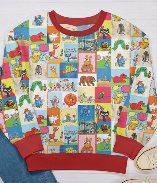 I Still Read Children's Books Teacher Printed Sweatshirt