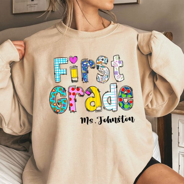 Personalized I'm A Teacher Sweatshirt