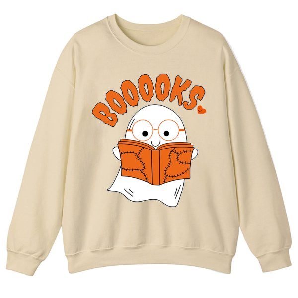 Booooks Cartoon Teacher Sweatshirt