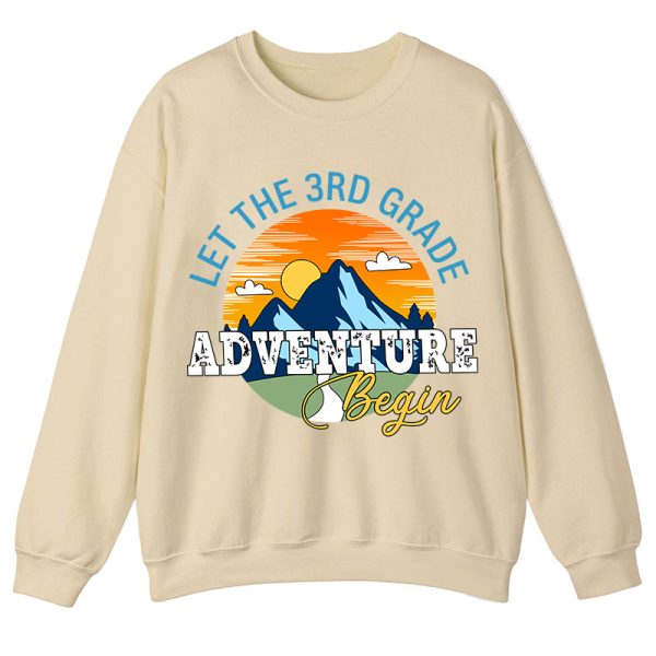 Personalized Let The Adventure Begin Teacher Sweatshirt