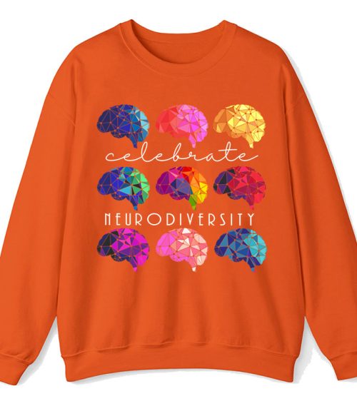 Celebrate Neurodiversity Teacher Sweatshirt