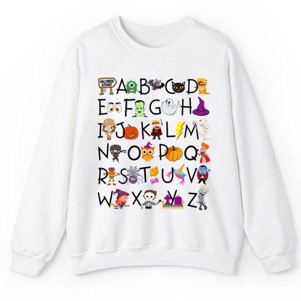 Halloween Alphabet Teacher Sweatshirt