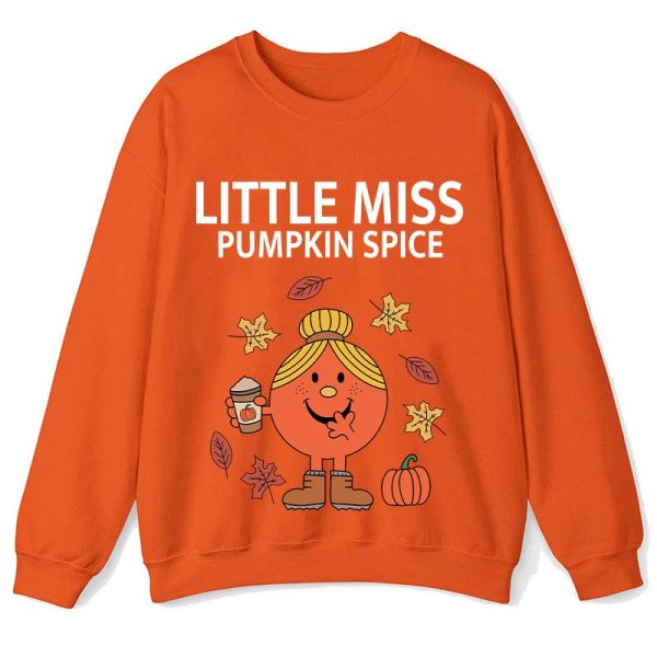 Little Miss Pumpkin Spice Teacher Sweatshirt