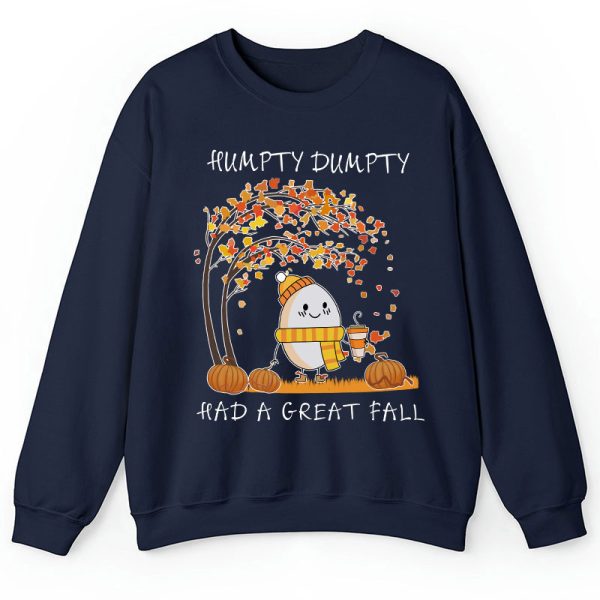Humpty Happy Autumn Happy Fall Teacher Sweatshirt