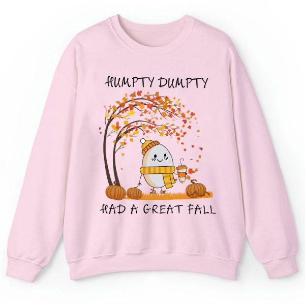 Humpty Happy Autumn Happy Fall Teacher Sweatshirt
