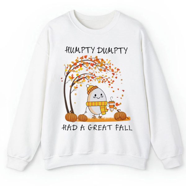 Humpty Happy Autumn Happy Fall Teacher Sweatshirt