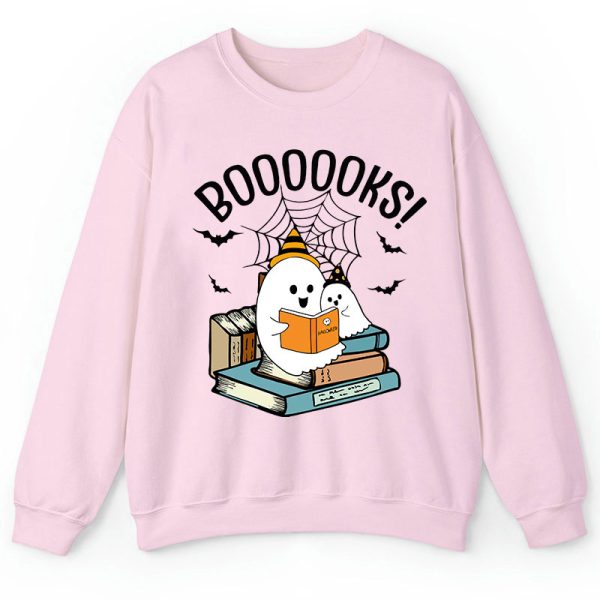 Halloween Boooooks Teacher Sweatshirt