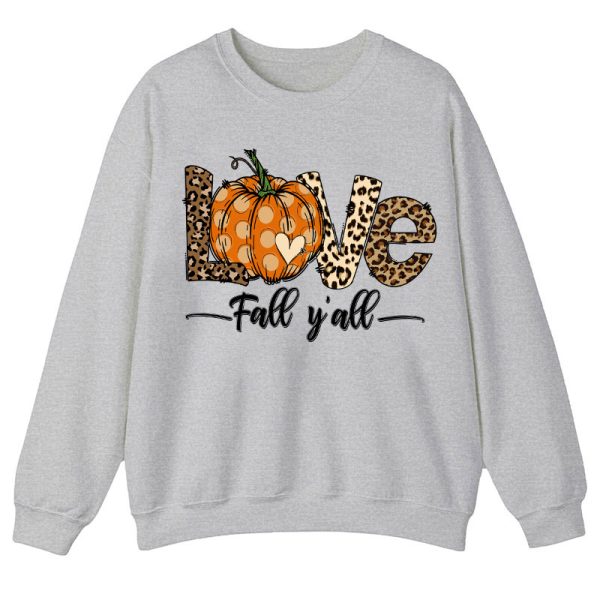 Love Fall You All Teacher Sweatshirt