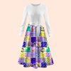 Take Chances Make Mistakes Get Messy Teacher Long Sleeve Dress