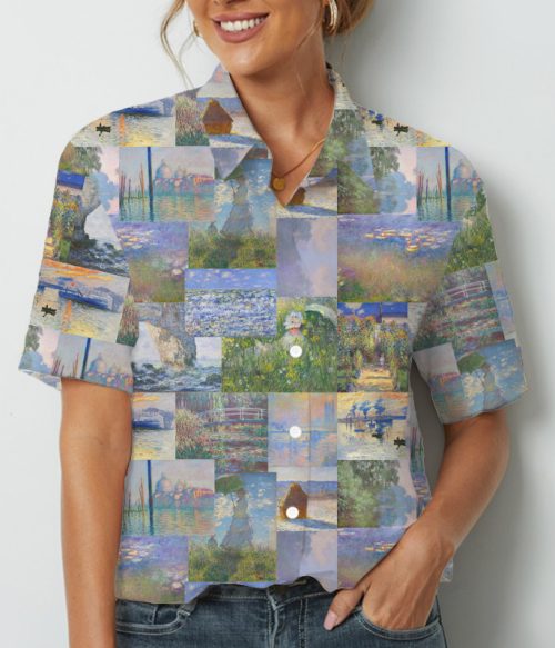 Impressionist Painting Art Teacher Short Sleeve Shirt