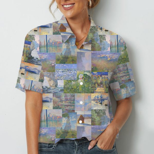 Impressionist Painting Art Teacher Short Sleeve Shirt