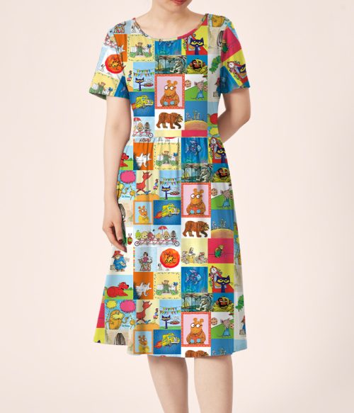 I Still Read Children's Books Teacher Printed One Piece Dress