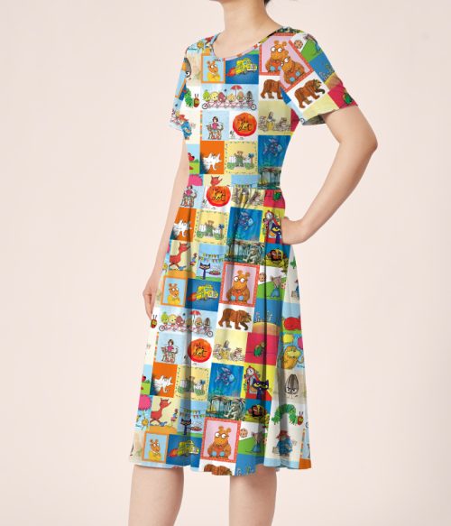I Still Read Children's Books Teacher Printed One Piece Dress