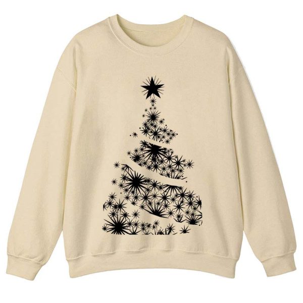 Shining Stars Christmas Tree Teacher Sweatshirt