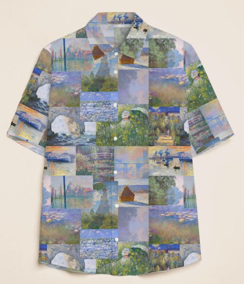 Impressionist Painting Art Teacher Short Sleeve Shirt