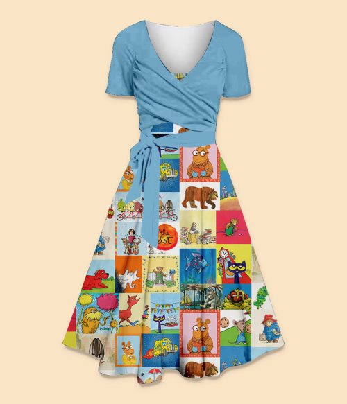 I Still Read Children's Books Teacher Uspender Long Skirt Top Suit
