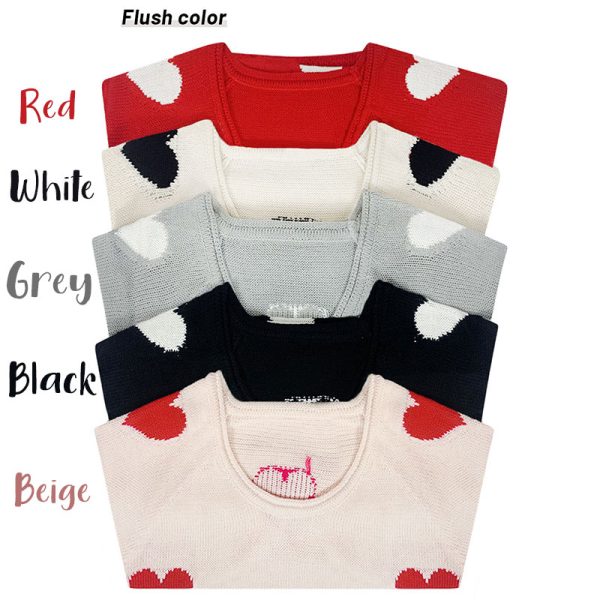Oversize Love V-neck Sweater