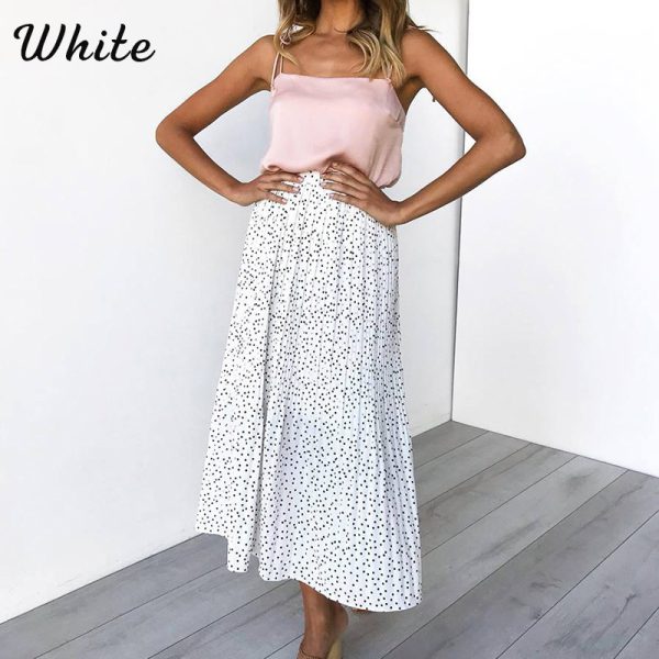 Boho Leopard Print Skirt