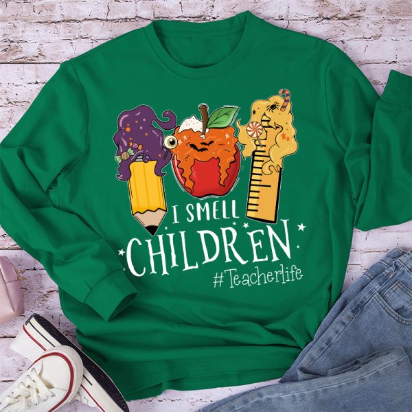 I Smell Children Long Sleeve T-Shirt