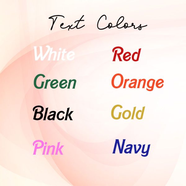 Personalized Color Text Teacher Sweatshirt