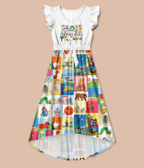 I Still Read Children's Books Teacher One Piece Dress